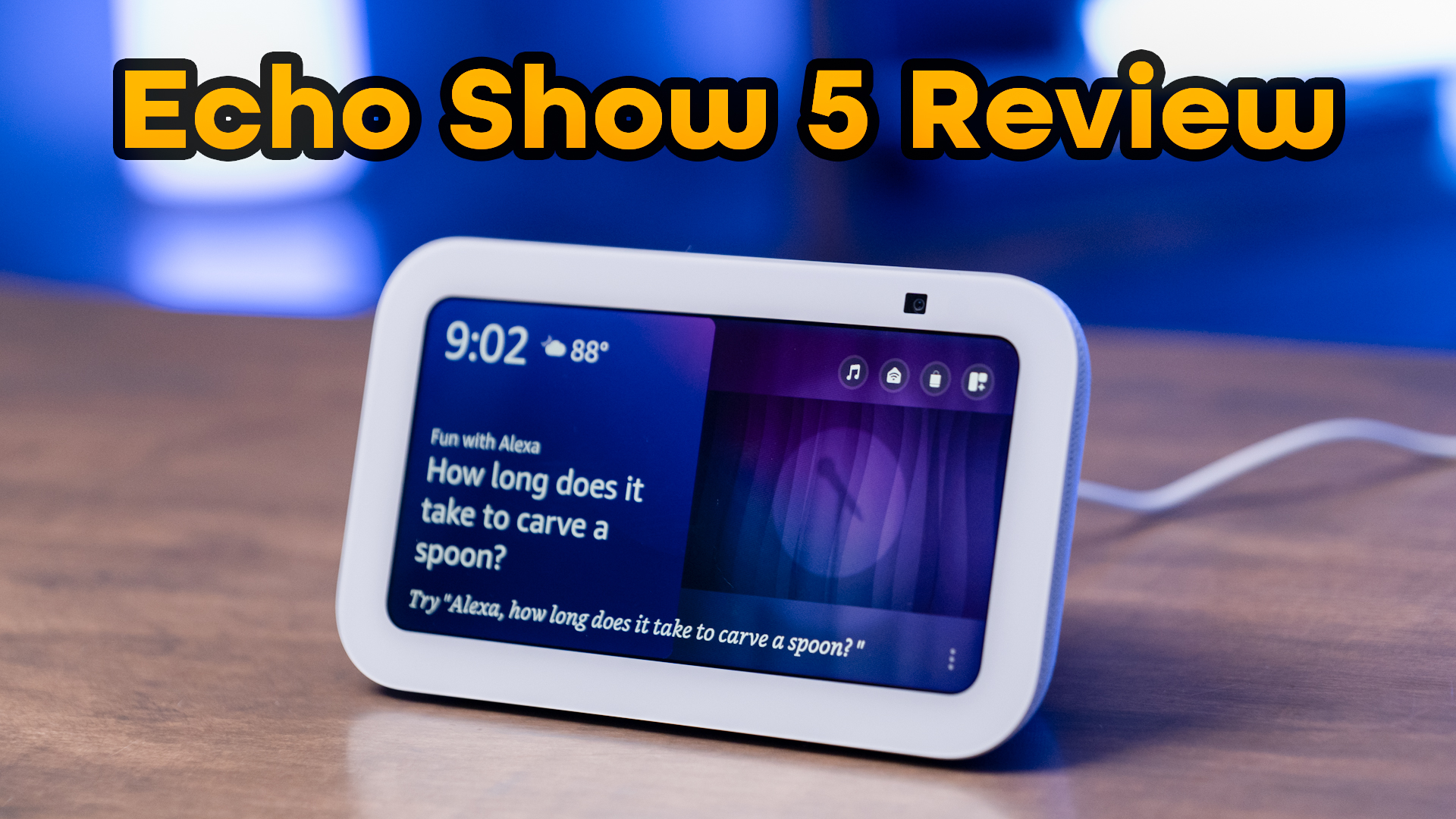 Watch Amazon Echo Show 5 Smart Home Display Review with Alexa on